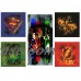 Justice League Canvas Print, Set of 5   554914255